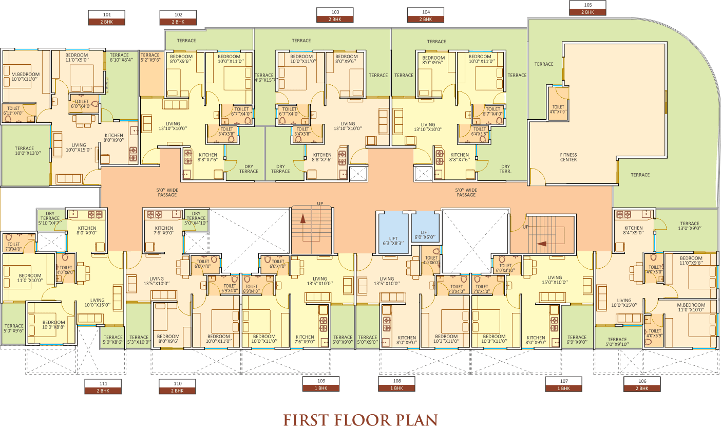 1st Floor Plan