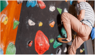 CLIMBING WALL &  ACUPRESSURE TRACK